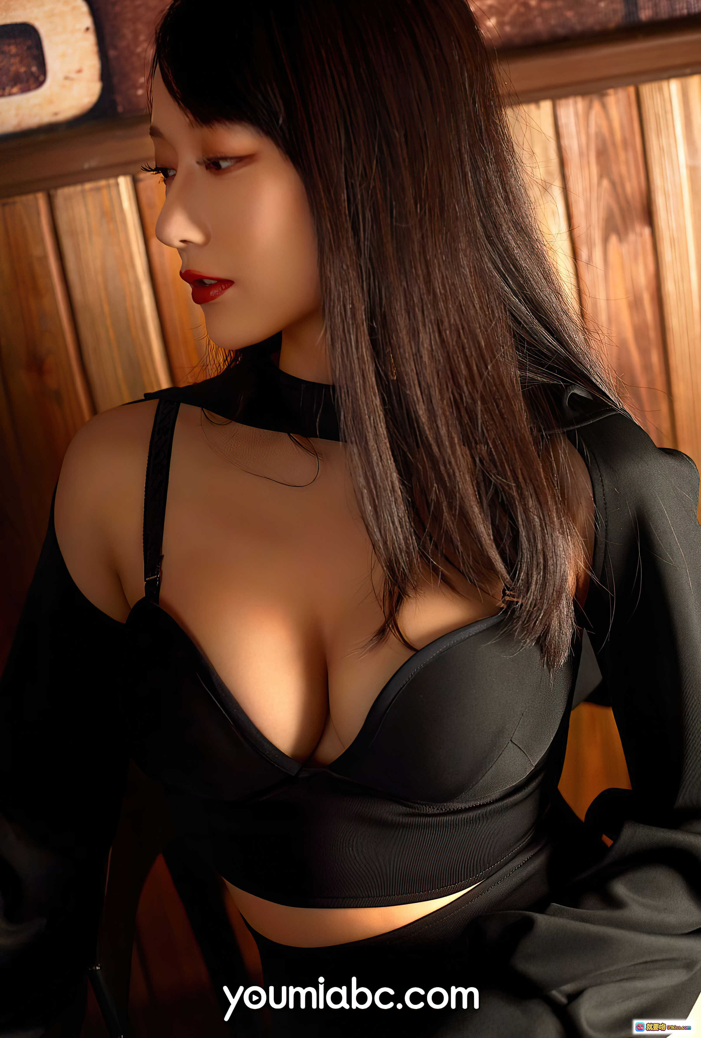 图片[5] - 夜关门何嘉颖黑丝美腿性感写真 | YouMi尤蜜2021.07.26高清图集 - 就要吻