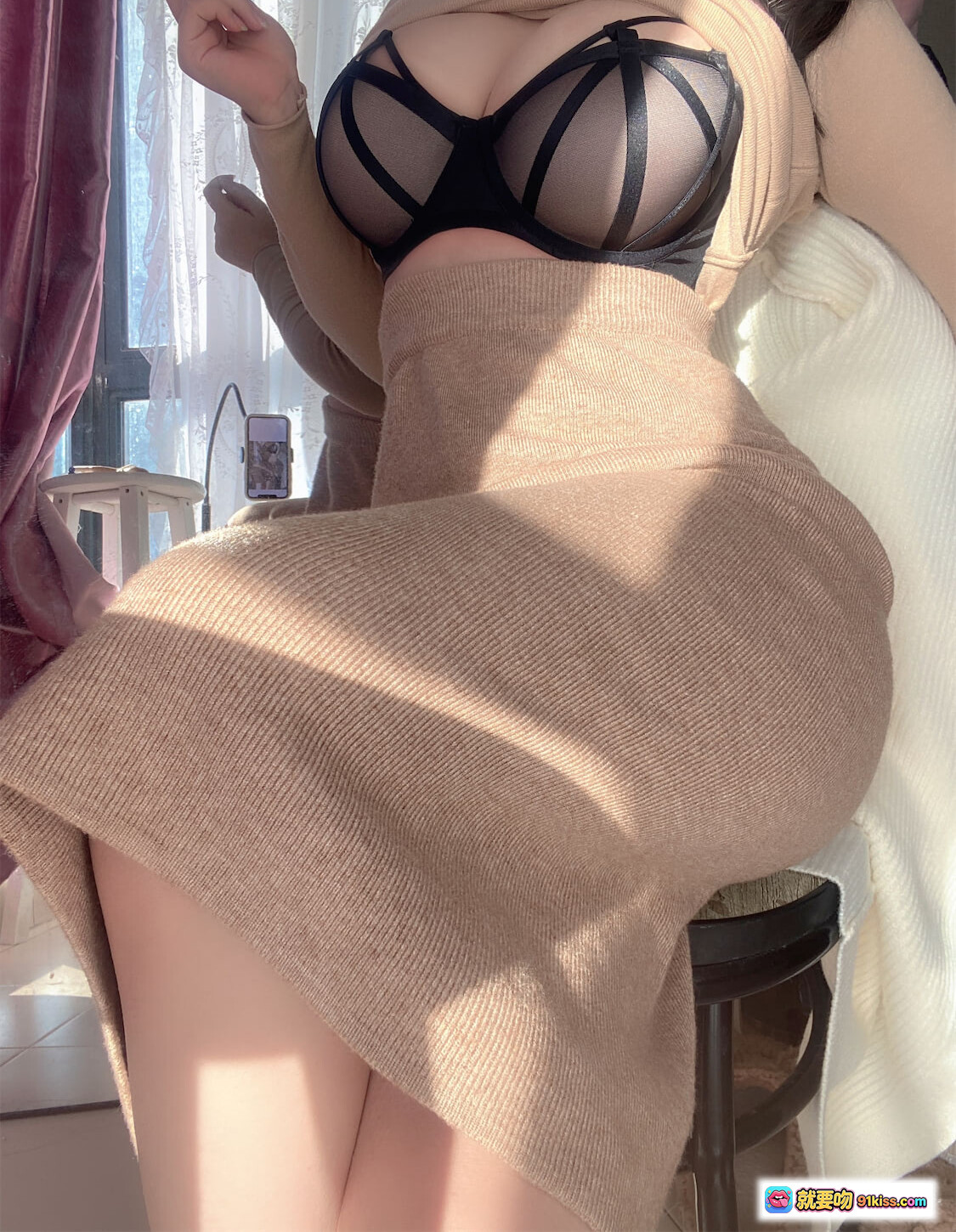 图片[9] - 一北亦北 NO.016 人妻太太写真 44P 黑发美少女 透视内衣 甜美诱惑 室内私房照 高清美图 - 就要吻