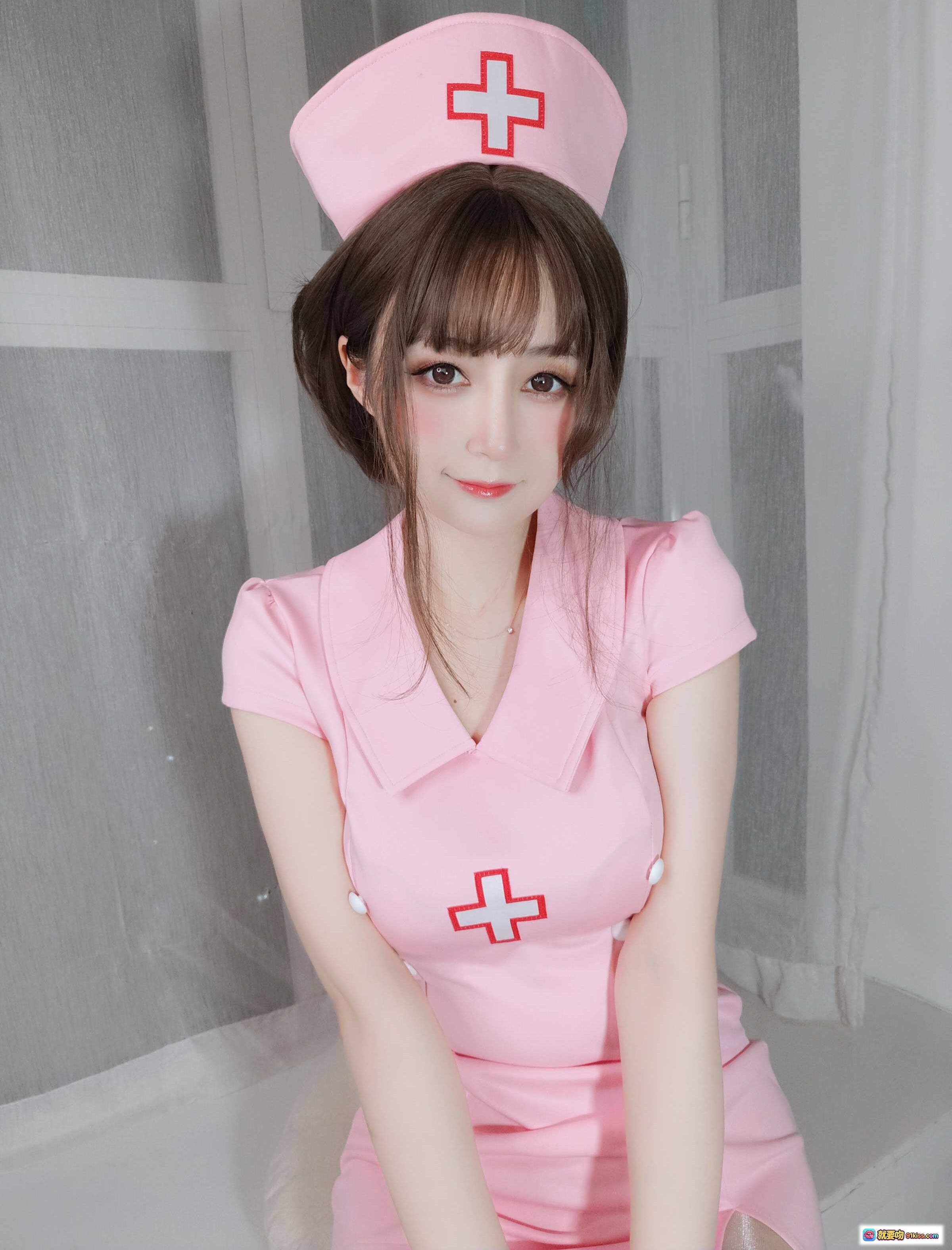 图片[6] - 白银81 NO.094 12月会员合集 珍珠内衣粉嫩护士装美腿诱惑床边写真 - 就要吻