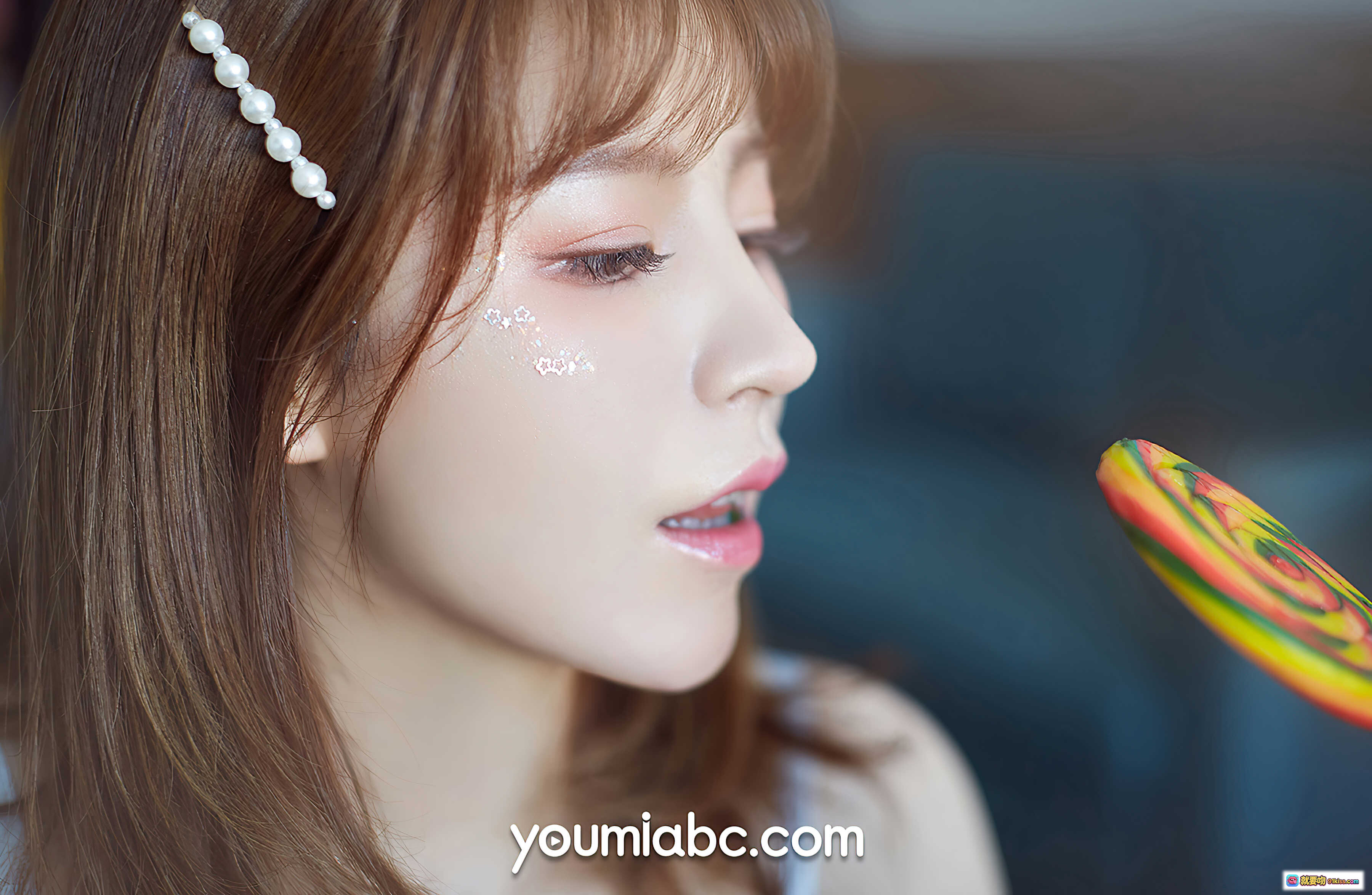 图片[7] - YouMi尤蜜2021.01.05清凉糖果系YOYO优优写真 甜美少女内衣私房摄影 26P高清图集 - 就要吻