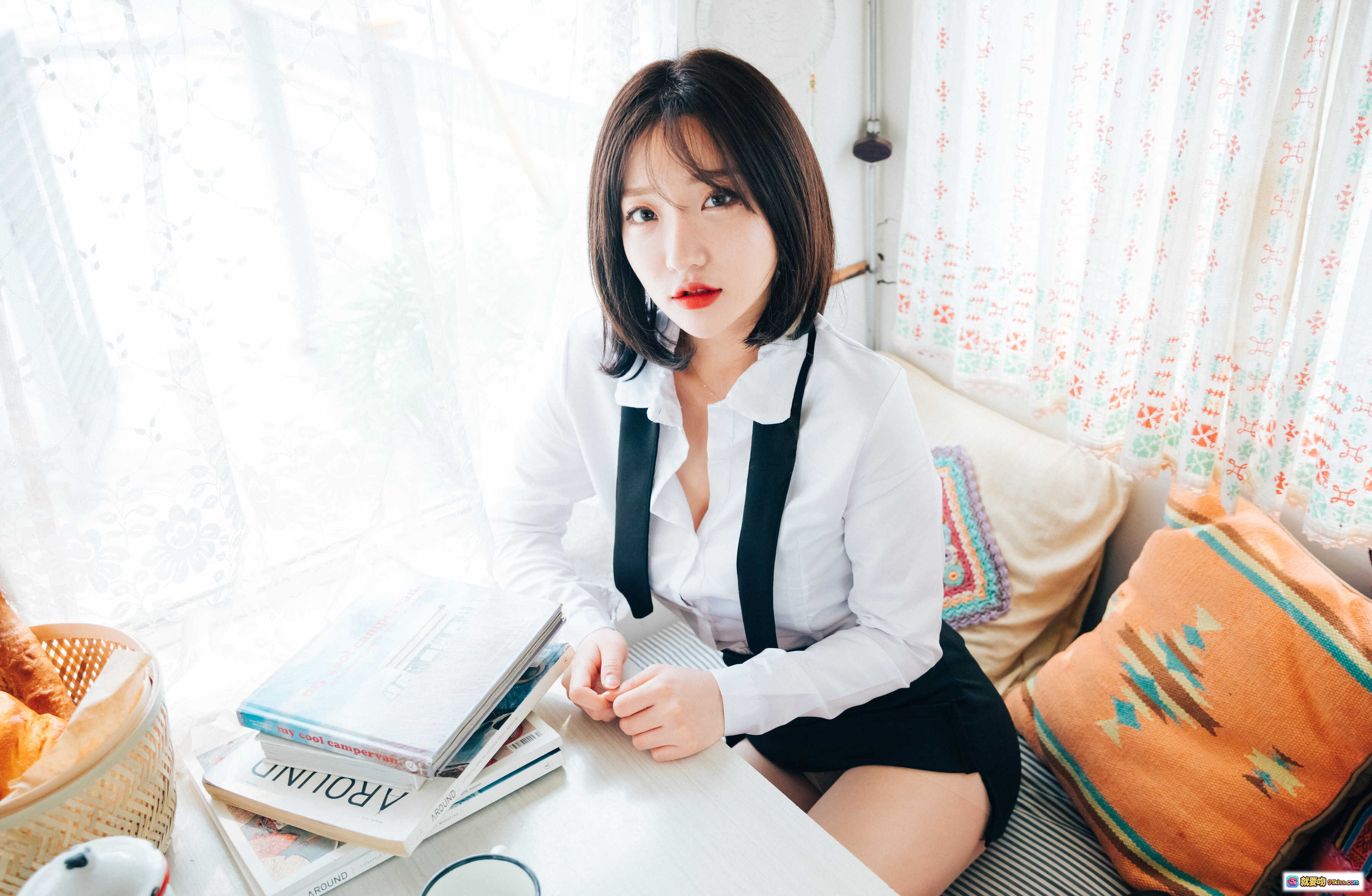 图片[5] - 孫樂樂 NO.032 Officegirl’s Vacation Vol.2 短髮清純寫真 85P 高清私房美圖 室內自然光攝影 甜美性感風格 - 就要吻