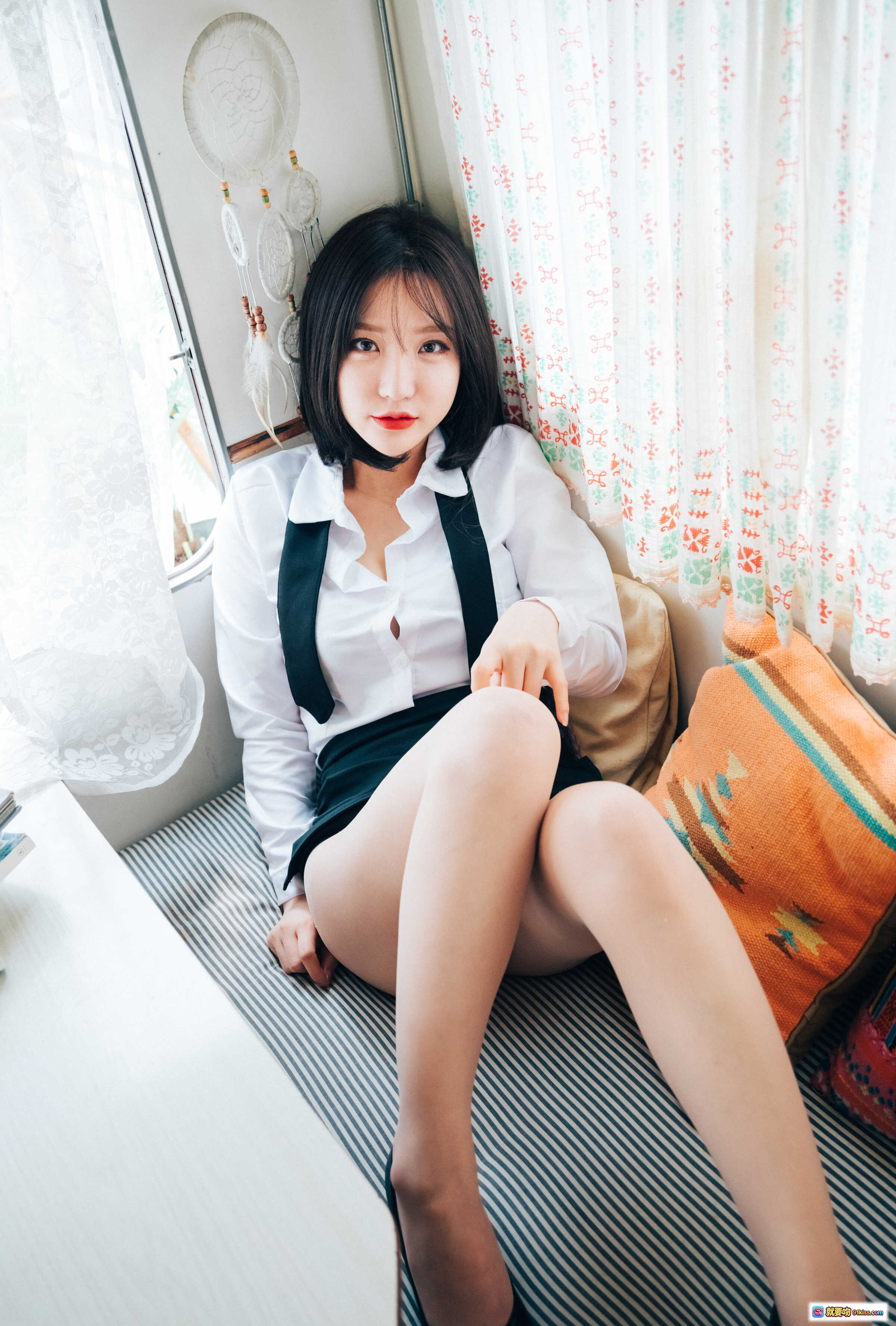 图片[6] - 孫樂樂 NO.032 Officegirl’s Vacation Vol.2 短髮清純寫真 85P 高清私房美圖 室內自然光攝影 甜美性感風格 - 就要吻