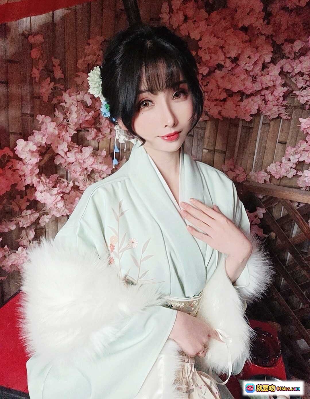 图片[2] - rioko凉凉子 NO.080《年上の韵》温泉旅行写真集 39P 美女和风浴衣蕾丝内衣 优雅性感日系风格 - 就要吻