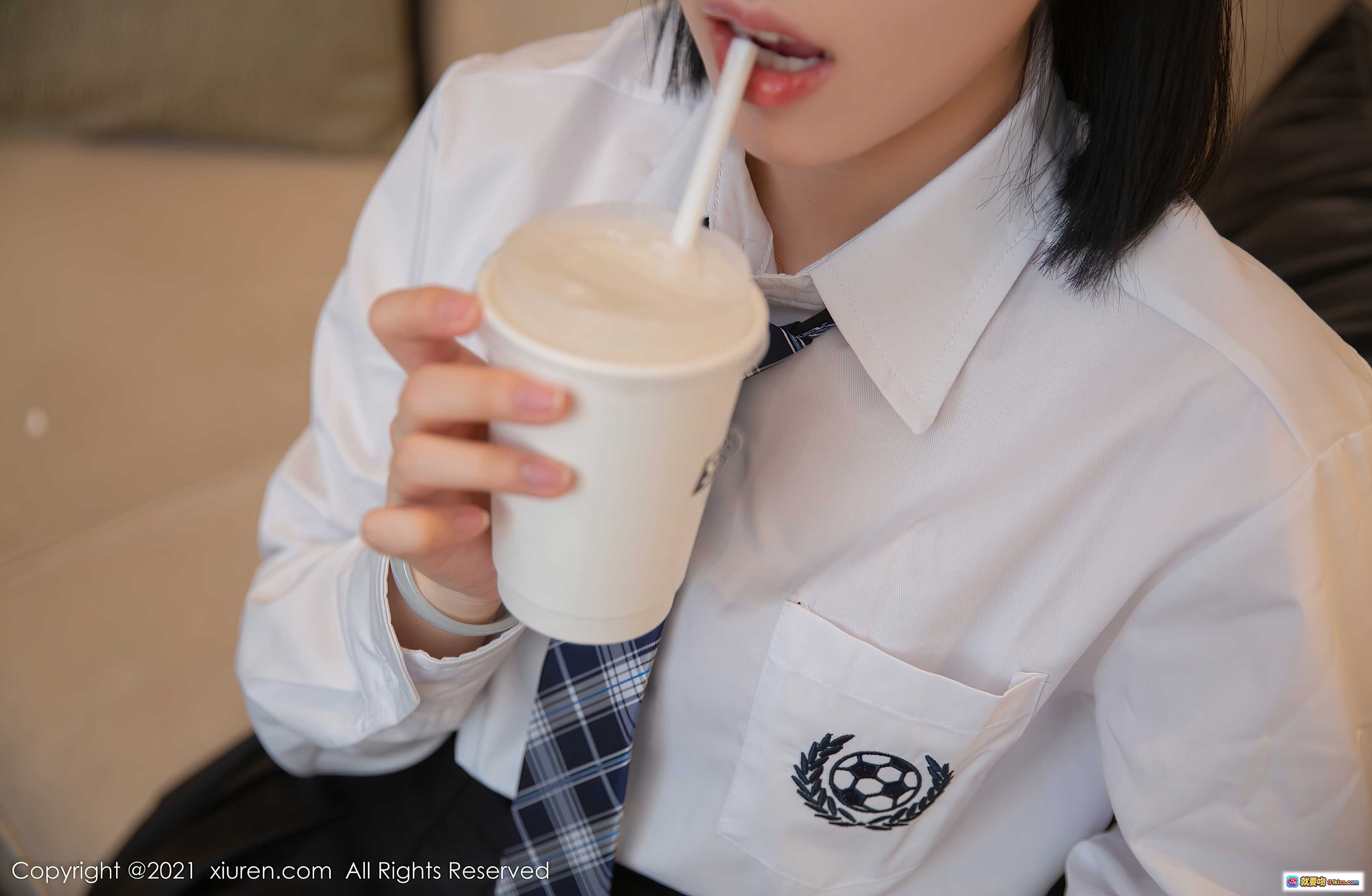 图片[9] - XiuRen秀人网2021.12.21 NO.4364 一颗甜蛋黄a 紫色蕾丝内衣+黑色蕾丝长筒袜 性感私房写真 78P高清图集 - 就要吻