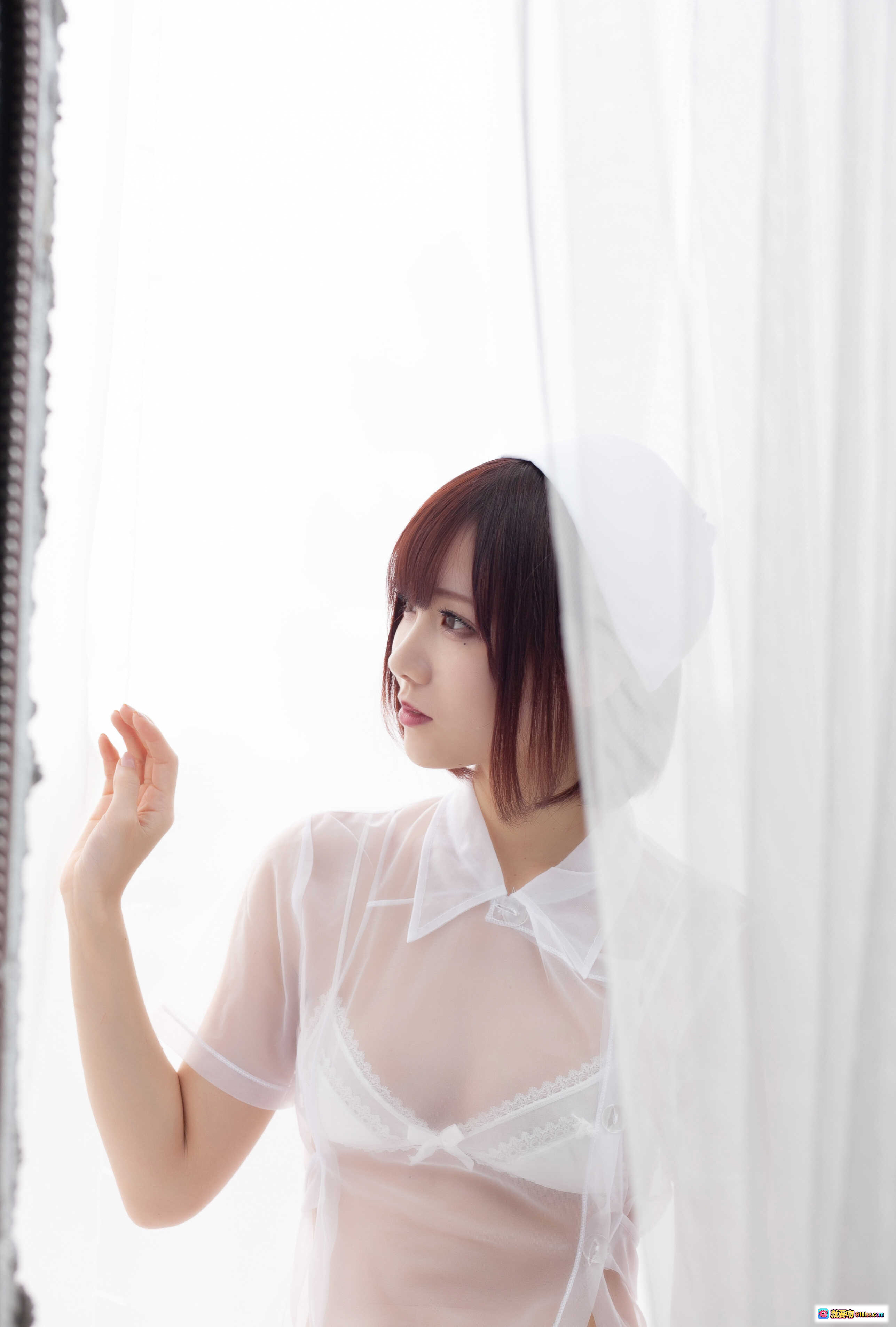 图片[8] - 日本美女KenKen妄想おしごと200P写真集｜警服・ナース・フィールドワーカー・メイド・レースアップ・網タイツ・セクシー衣装多数 - 就要吻