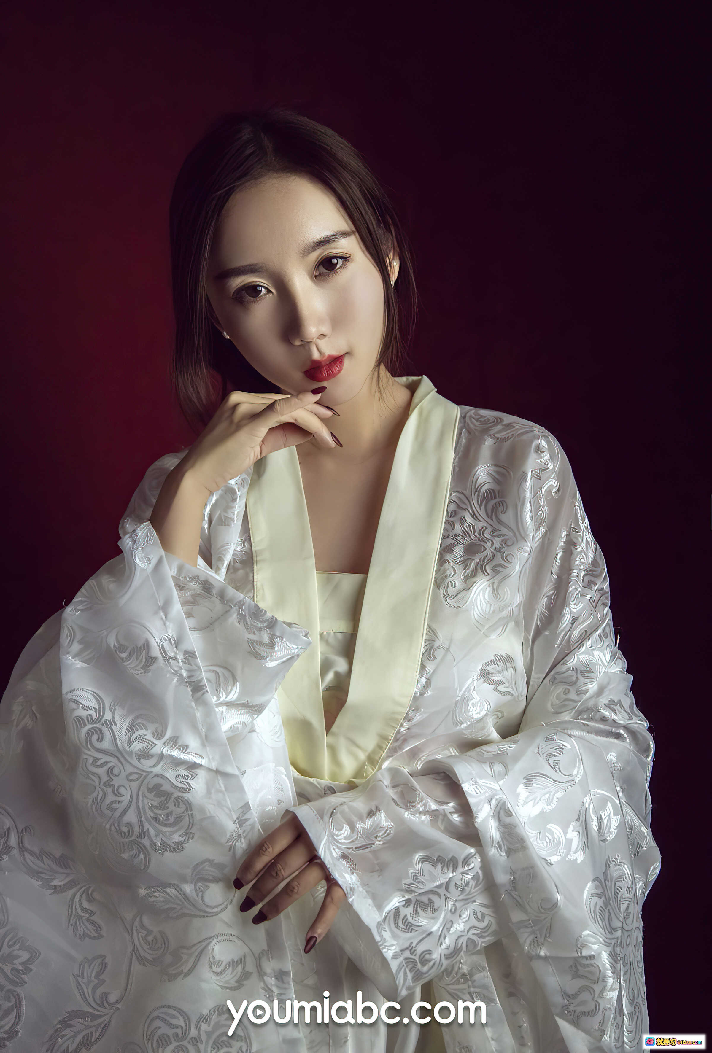 图片[7] - YouMi尤蜜2021.06.05骊歌行丰臣羽立写真集36P691MB白裙刺绣红幕背影私房美图 - 就要吻