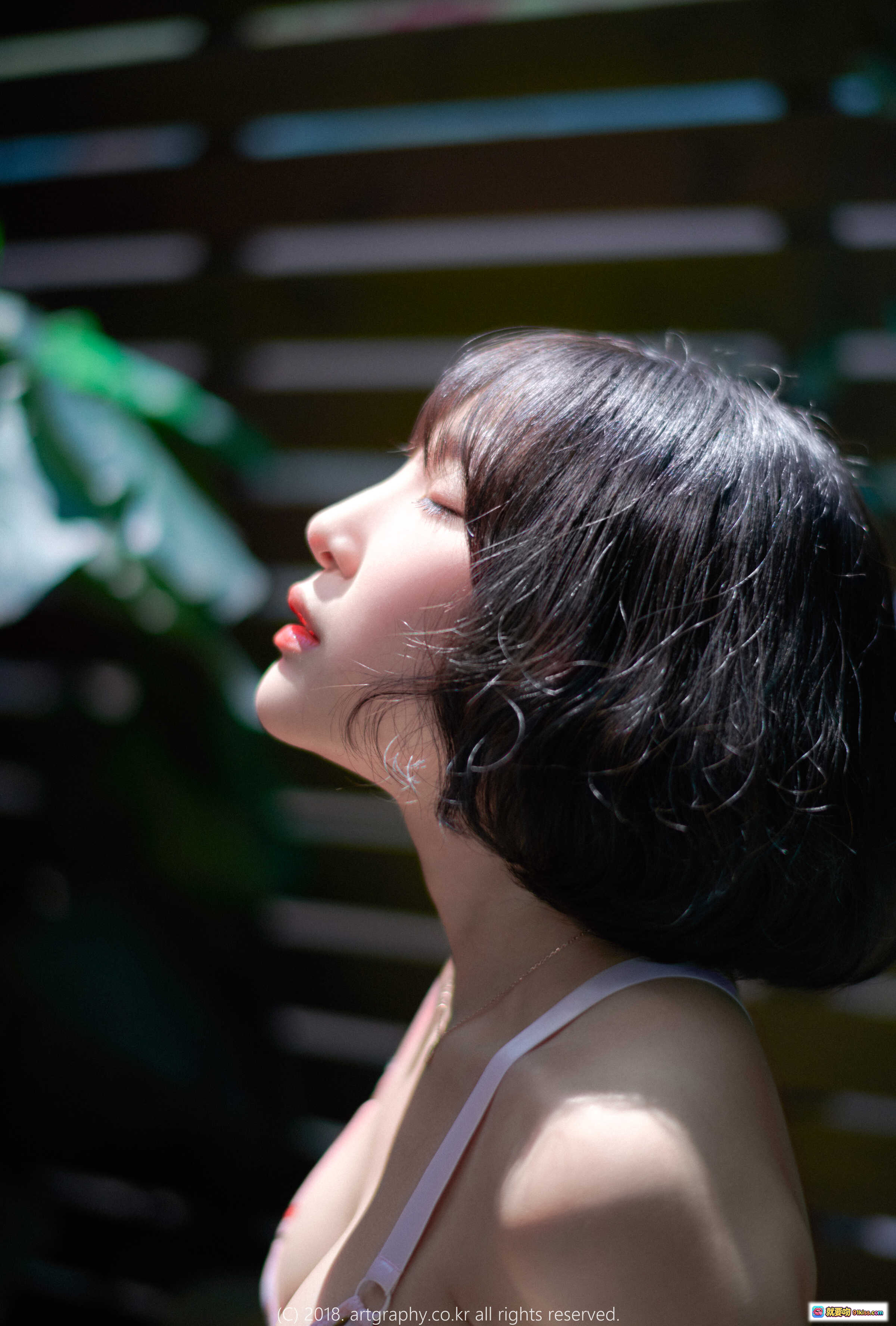 图片[3] - 姜仁卿居家写真NO.010 | ARTGRAVIA VOL.046 54P高清私房美图 | 清新自然水瓶特写 | 粉色吊带温柔风 - 就要吻