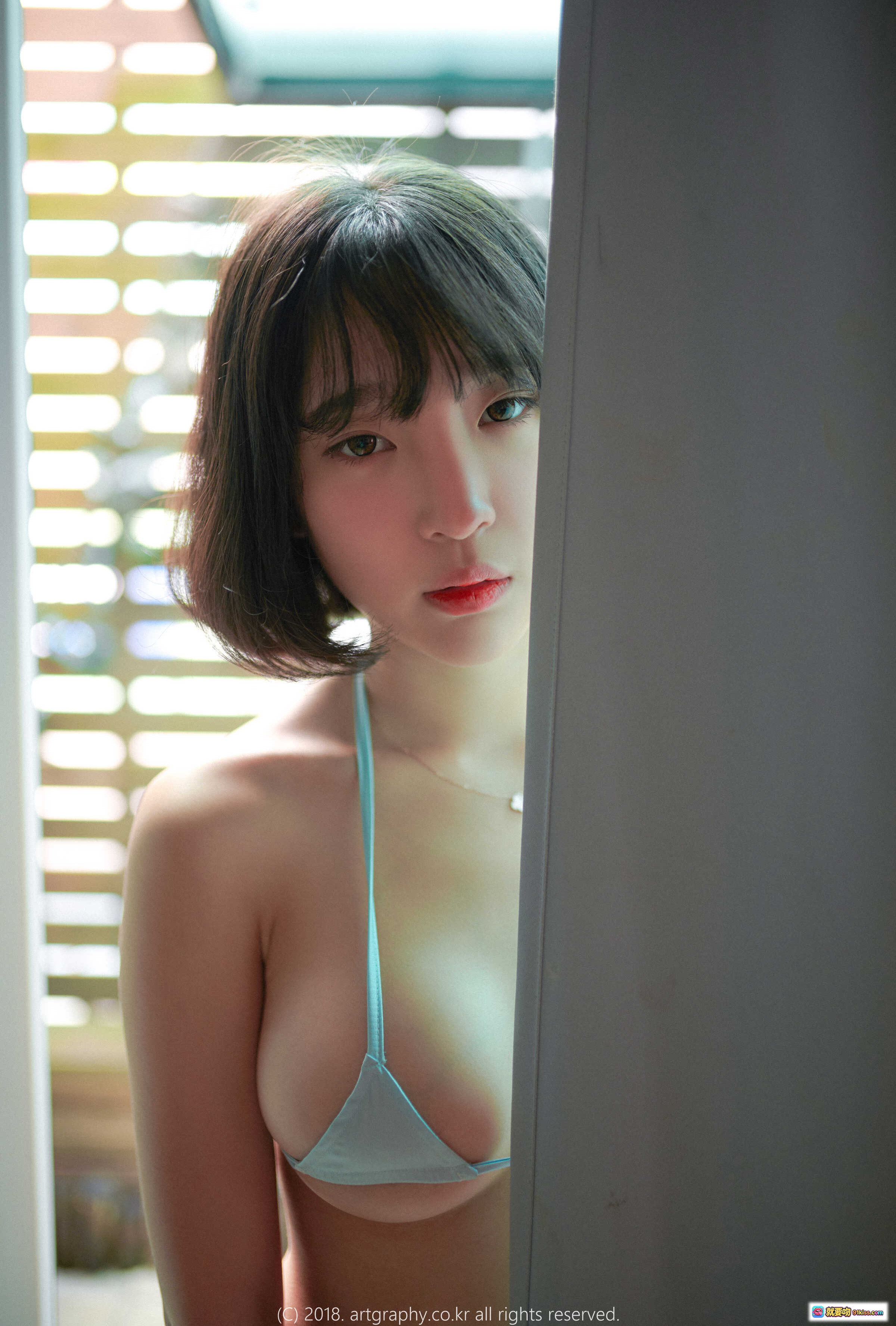 图片[6] - 姜仁卿居家写真NO.010 | ARTGRAVIA VOL.046 54P高清私房美图 | 清新自然水瓶特写 | 粉色吊带温柔风 - 就要吻