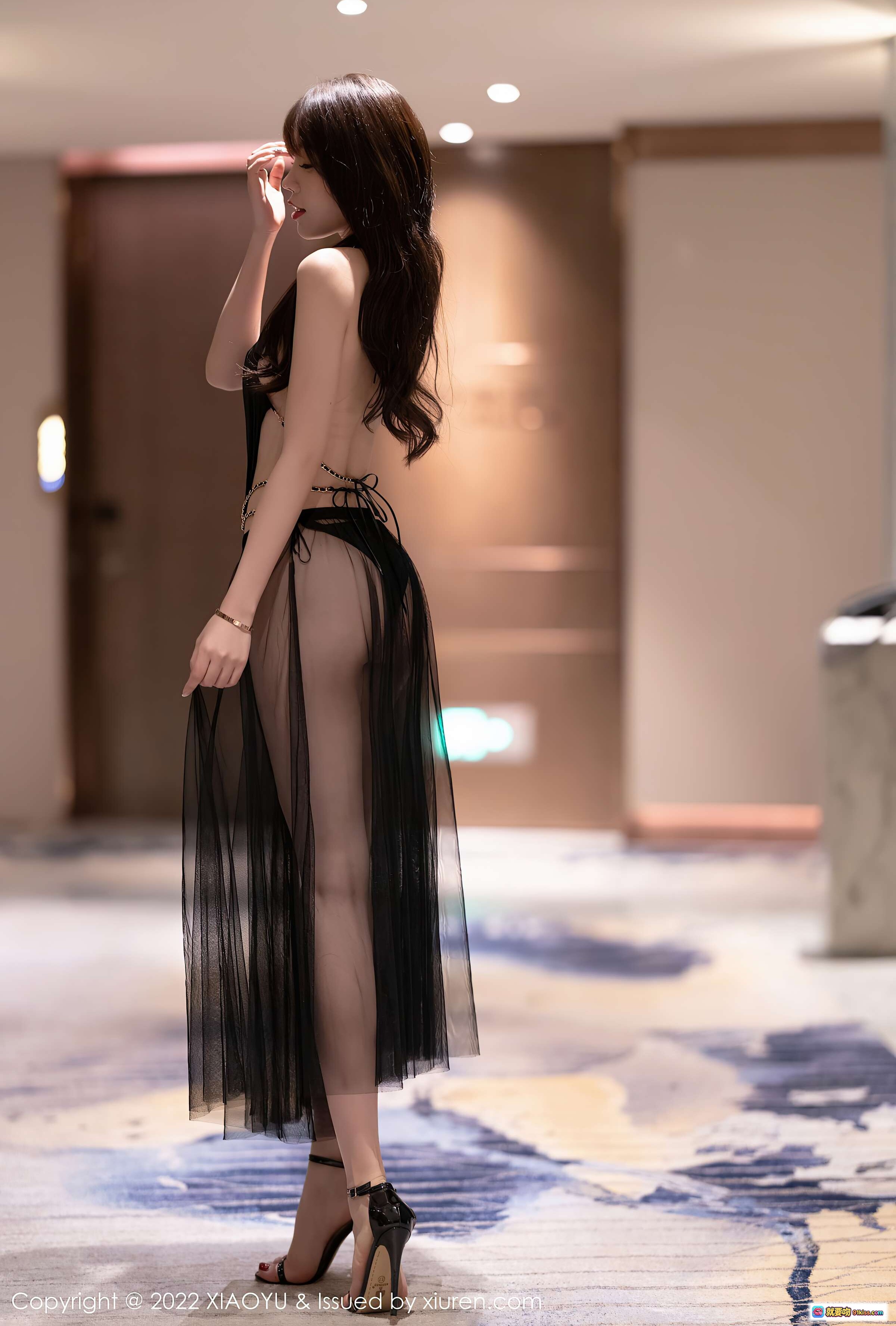 图片[2] - XiaoYu语画界芝芝Booty黑丝美腿写真 | 2022年1月20日VOL.701 | 透视纱裙性感背影高清图集 - 就要吻