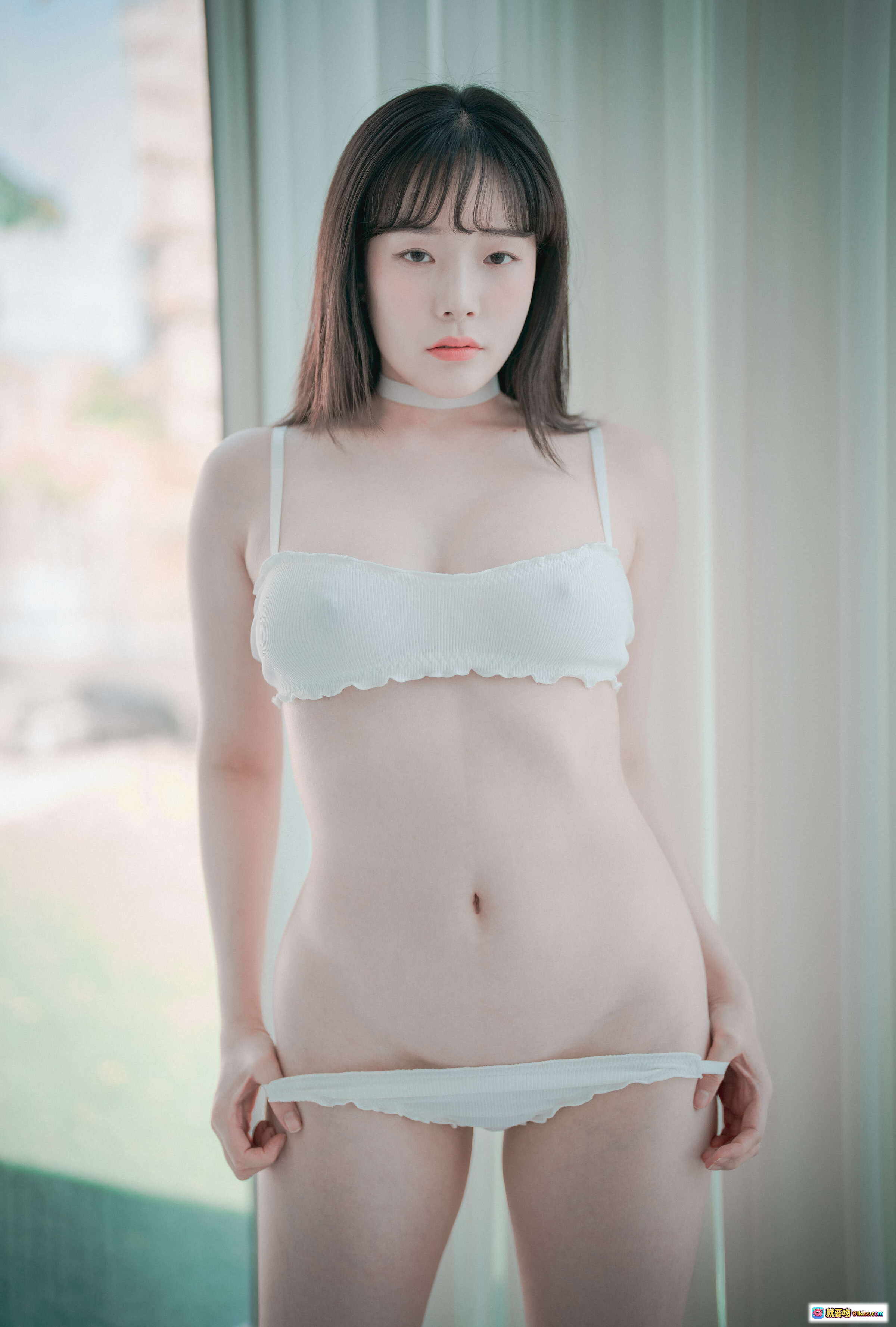 图片[1] - DJAWA Pia 白色蕾丝内衣写真 77P 1.48G 清新自然室内私房美拍 纯欲风少女感十足 - 就要吻