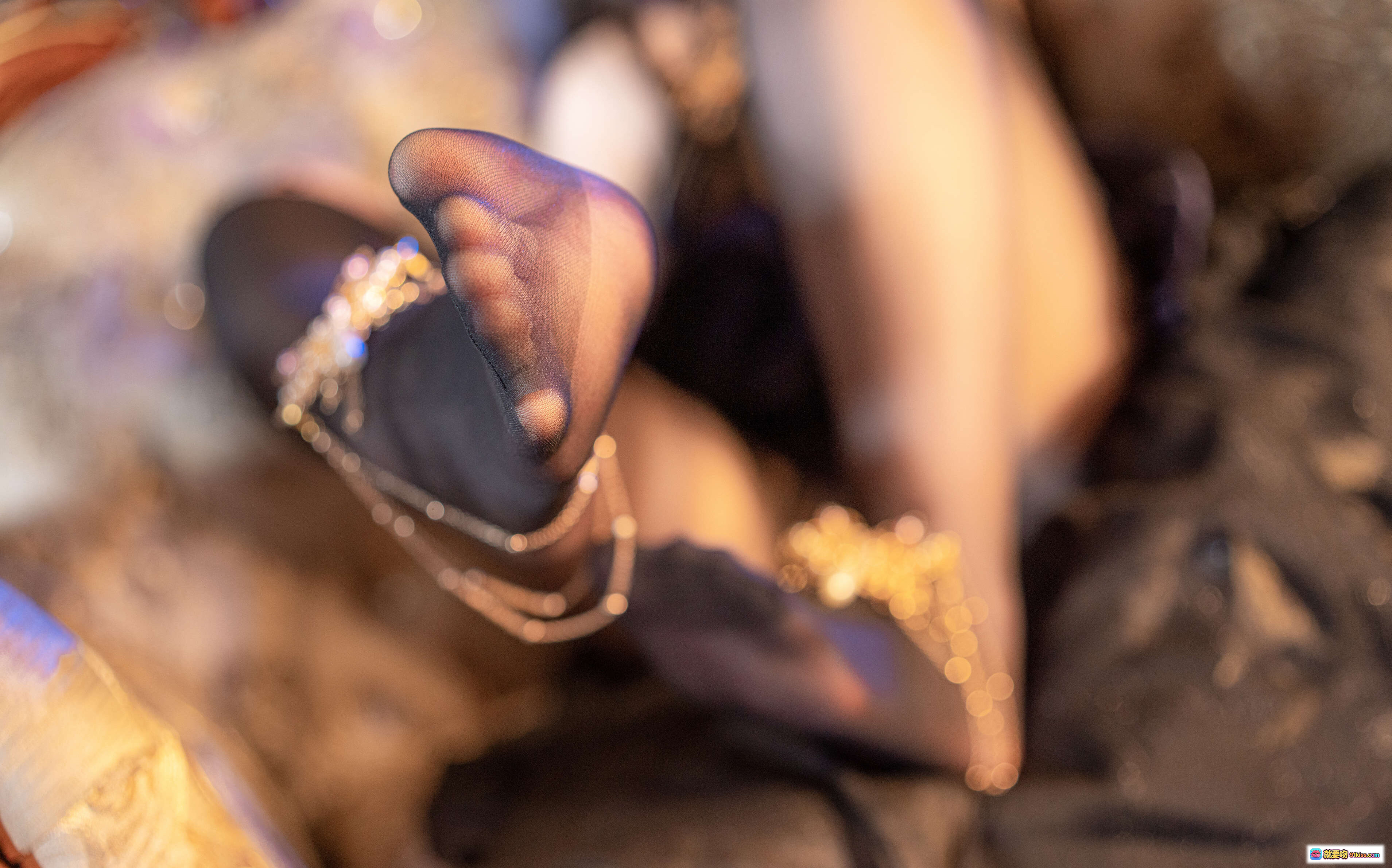 图片[7] - 萌妹Sayako 002 能代夜饗絶園Cosplay 精緻踝鏈高跟黑絲美腿寫真 78P - 就要吻